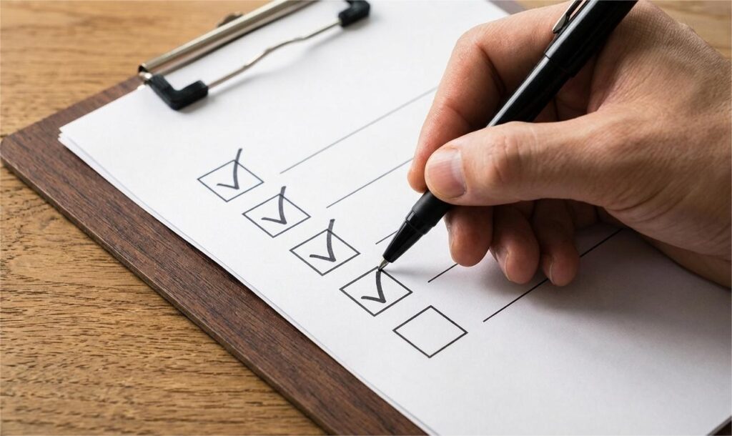 guided checklist