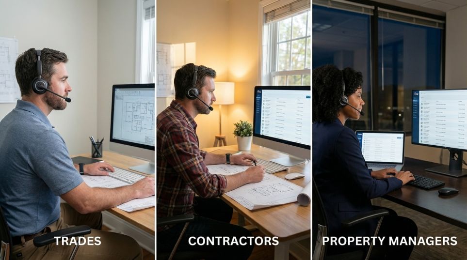 after hours answering service for contractors handling customer calls in Australia