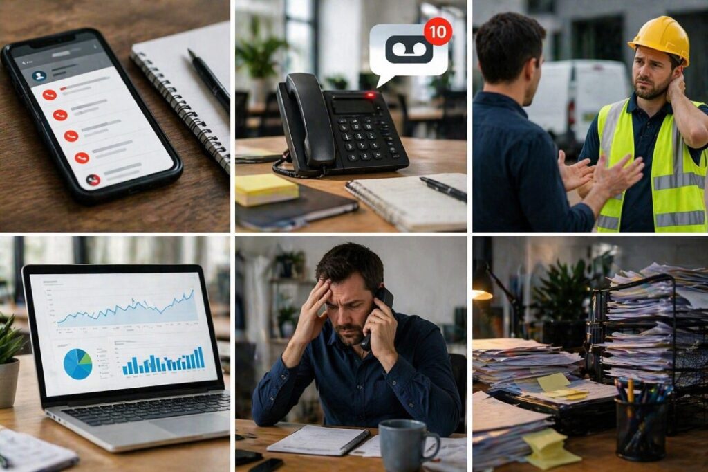 Signs Your Business Is Losing Work from Calls